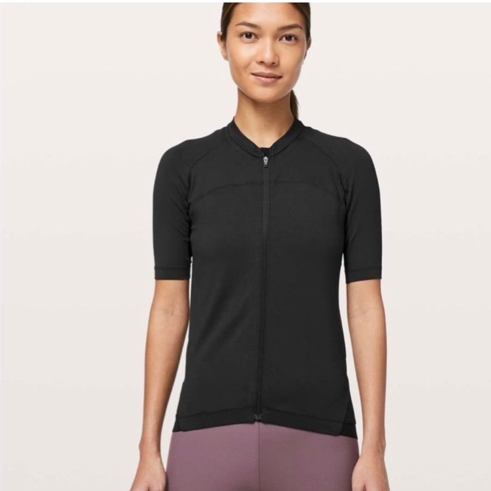Lululemon City to Summit Cycling Jersey - Black - XL